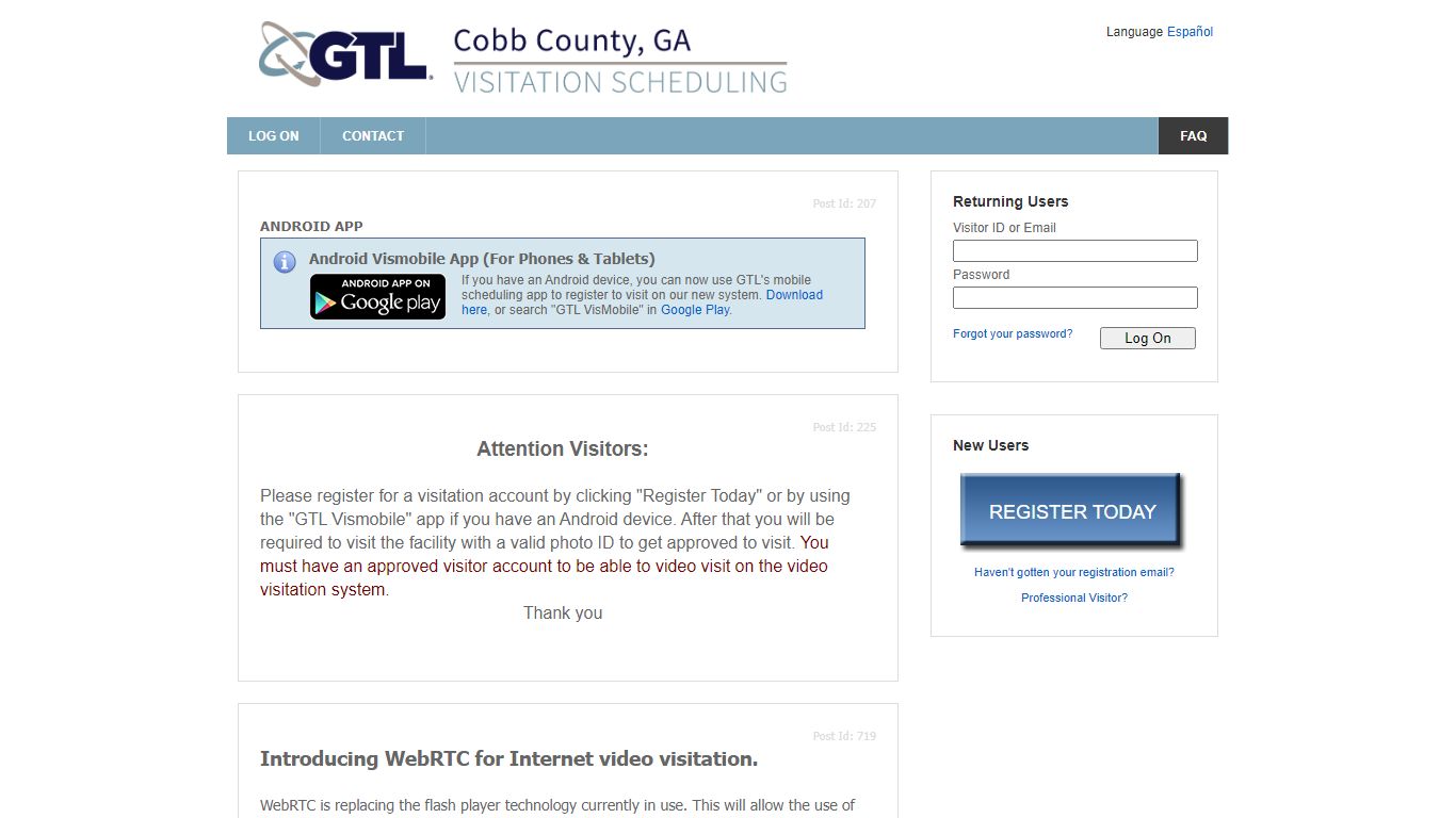 ViaPath Visitor Web 8.0 - GTLVisitMe